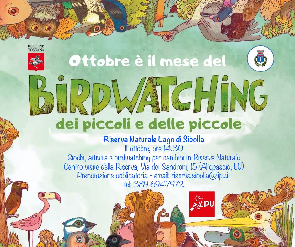 Il birdwatching delle piccole e dei piccoli