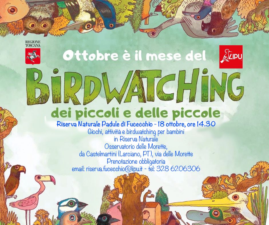 Il birdwatching delle piccole e dei piccoli